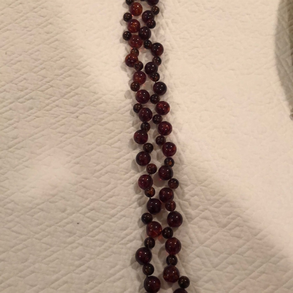 Resin Brown Necklace